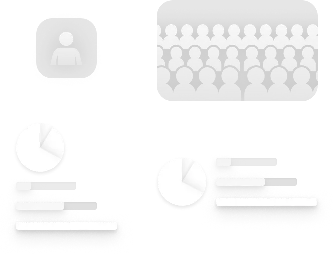 Report on individual & group progress graphic